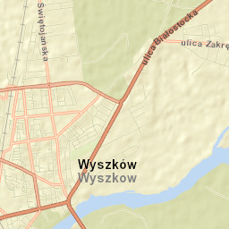 Wyszków Street Map
