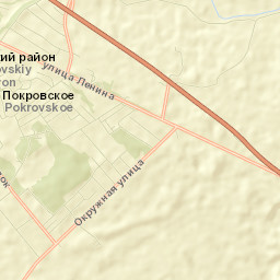 Pokrovskoye Street Map