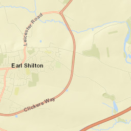74 Keats Lane, Earl Shilton, Leicester, Leicestershire Street Map