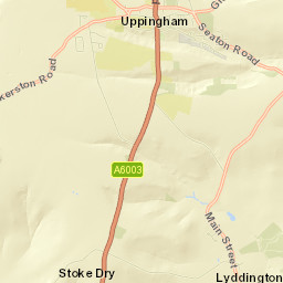 Uppingham Street Map