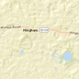 Hingham Street Map