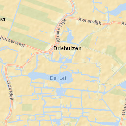 Driehuizen Street Map