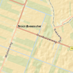 Noordbeemster Street Map