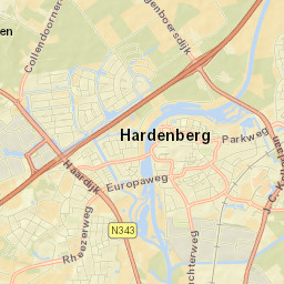 Hardenberg Street Map