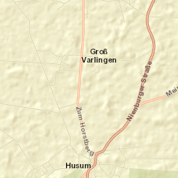 Husum Street Map