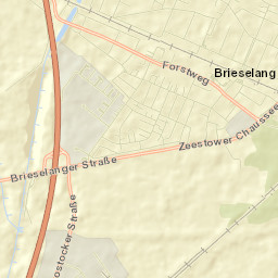 Brieselang Street Map