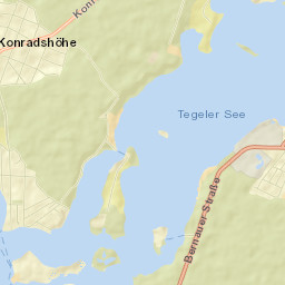 Konradshöhe Street Map