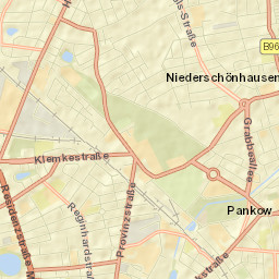 Pankow Street Map