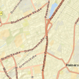 Heinersdorf Street Map