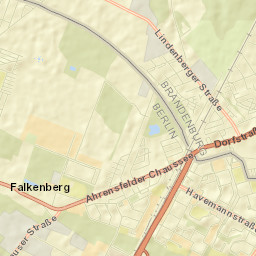 Falkenberg Street Map