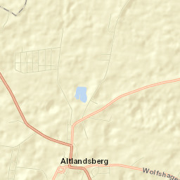 Altlandsberg Street Map