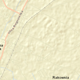 Murowana Goślina Street Map