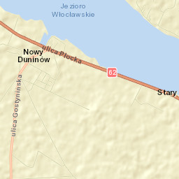 Nowy Duninów Street Map