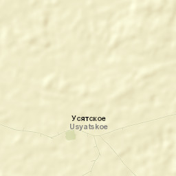Usyatskoye Street Map
