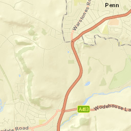 87 Orton Lane, Wombourne, Wolverhampton Street Map