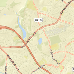 1 Sutton's Drive, Birmingham, West Midlands Street Map