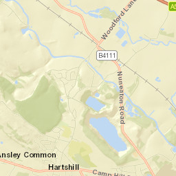 Hartshill Street Map