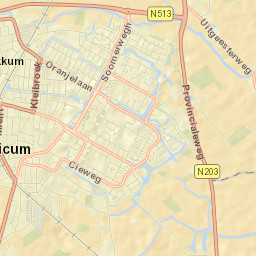 Castricum Street Map