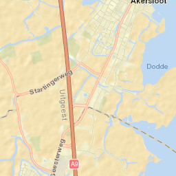 Akersloot Street Map