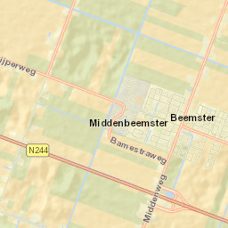 Middenbeemster Street Map