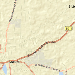 Ankum Street Map