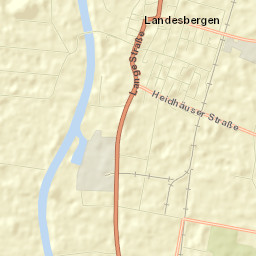 Landesbergen Street Map