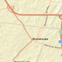 Wustermark Street Map