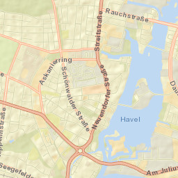 Hakenfelde Street Map