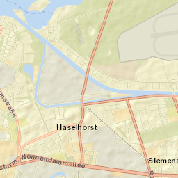 Siemensstadt Street Map