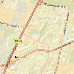 Marzahn Street Map