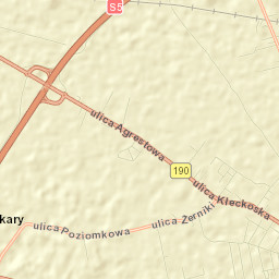 Powiat gnieźnieński Street Map