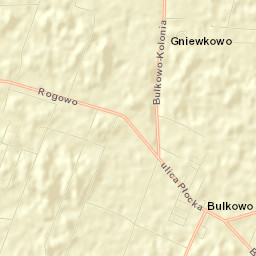 Bulkowo Street Map