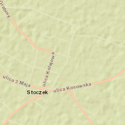 Stoczek Street Map