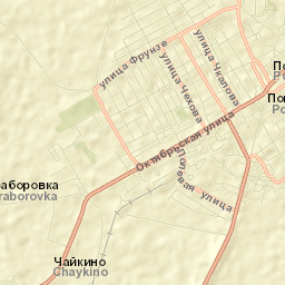 Pogar Street Map