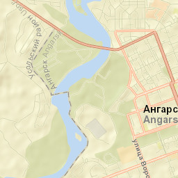 Angarsk Street Map