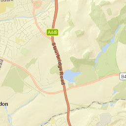 Stourbridge Road, Staffordshire, UK Street Map