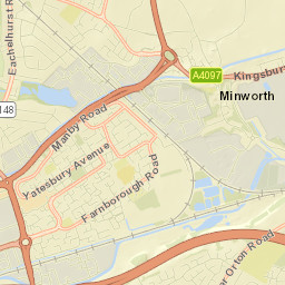 Castle Vale Street Map