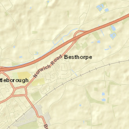 Attleborough Street Map