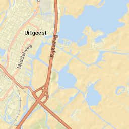 Uitgeest Street Map