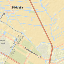 Edam Street Map