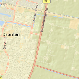 Dronten Street Map