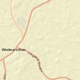 Wietmarschen Street Map