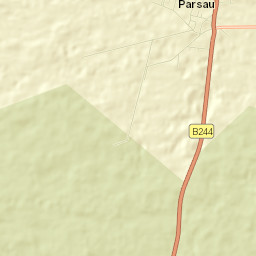 Parsau Street Map