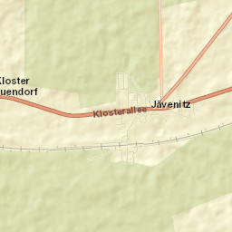 Jävenitz Street Map