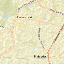 Kaulsdorf Street Map