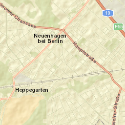 Neuenhagen Street Map