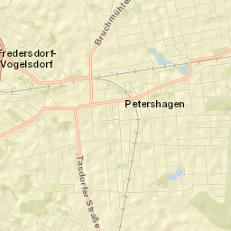 Petershagen Street Map