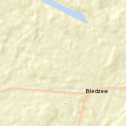 Bledzew Street Map