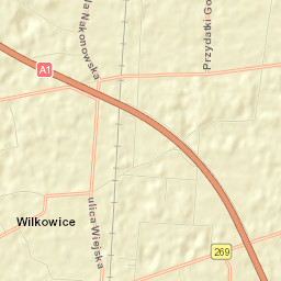 Czerniewice Street Map