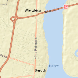 Serock Street Map